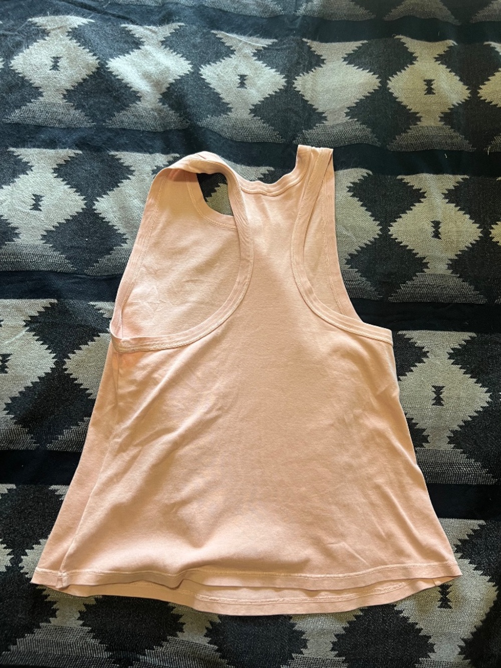 Light Peach Fabletics Tank 2X - Picture 4 of 4
